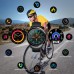 TICWRIS Andriod Smart Watch, GPS Android Smartwatch, 4G LTE with 2.86" Touch Screen, Face Unclok Phone Watch with 2880mAh Battery, IP67 Waterproof Sport Watch,3GB+32GB Andriod Watch for Men (Black)